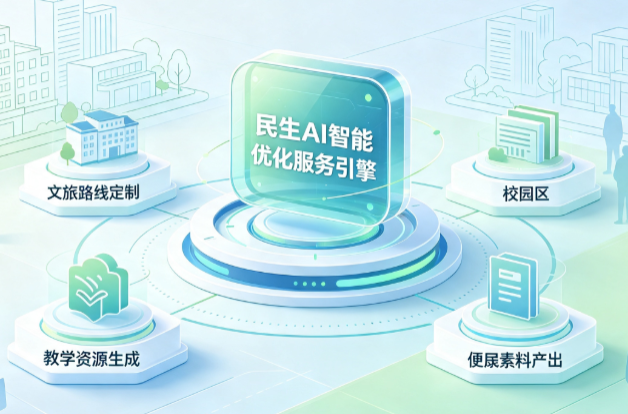 章贡区AI普惠赋能民生服务 智能优化技术升级大众生活服务体验