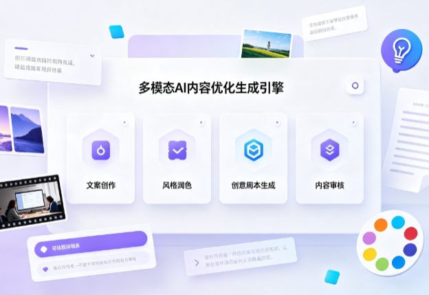 章贡区AI智能内容优化创新 多模态生成技术丰富数字内容创作生态